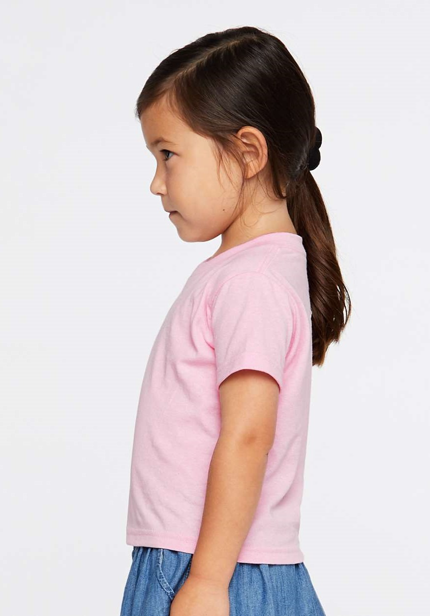 Toddler Cotton Jersey T-Shirt - Pink