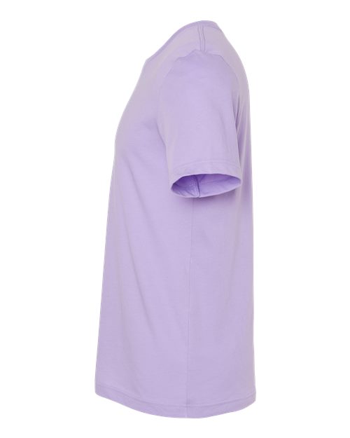BELLA + CANVAS 3001 Dark Lavender — direct side