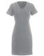 LAT 3522 - Women's V-Neck Cover-Up - Heather