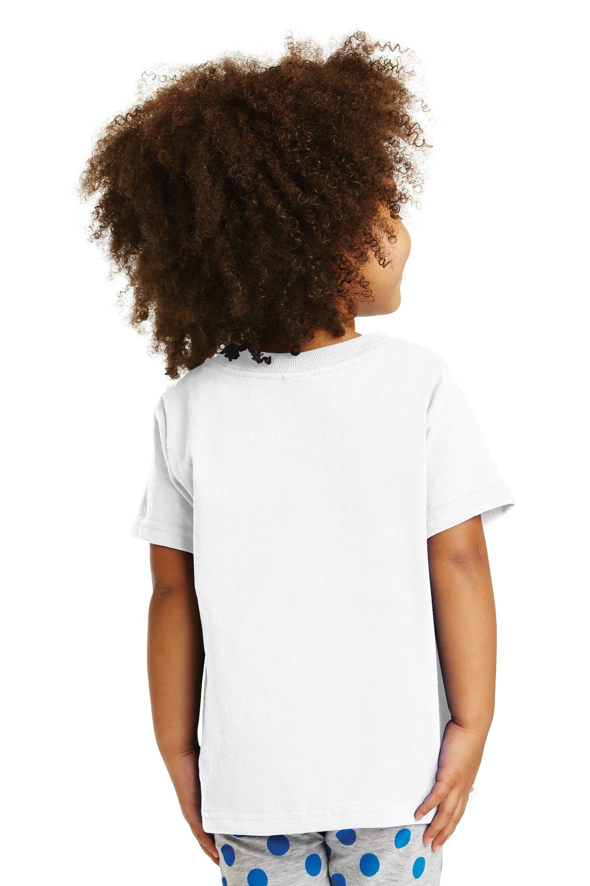 Toddler Core Cotton Tee - White