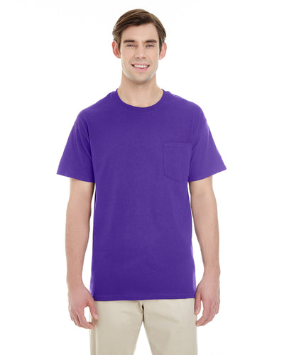 Unisex Heavy Cotton™ Pocket T-Shirt - Purple