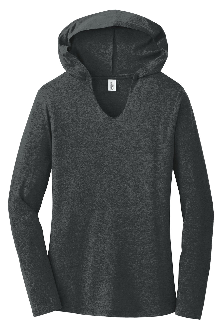Women's Perfect Tri Long Sleeve Hoodie - Black Frost