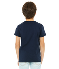 Youth Jersey Short-Sleeve V-Neck T-Shirt - Navy