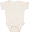 Infant Baby Rib Bodysuit - Natural Heather