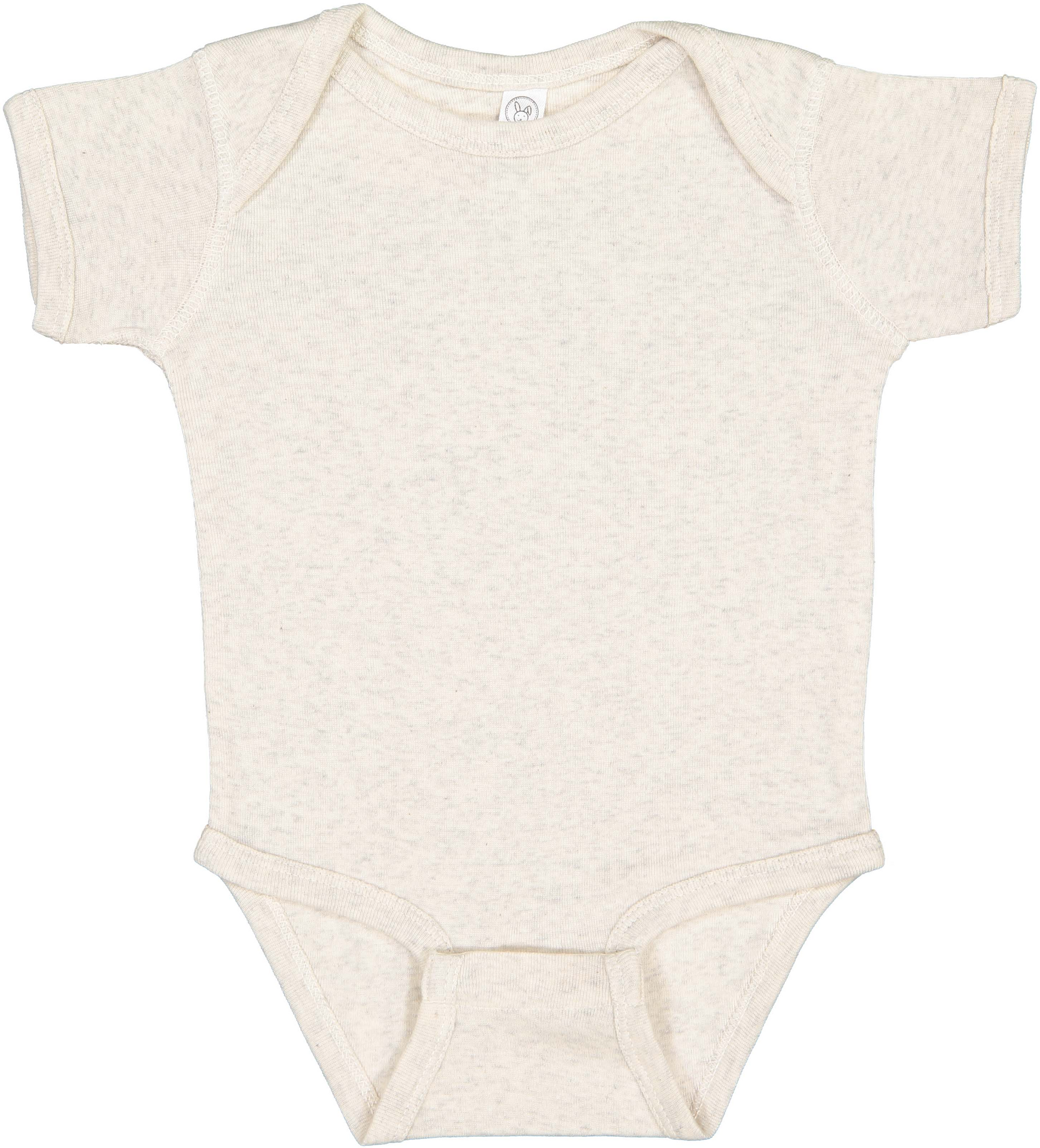 Infant Baby Rib Bodysuit - Natural Heather