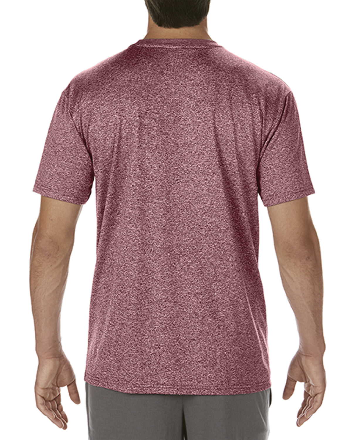 Unisex Performance��  Core T-Shirt - Heather Sport Dark Maroon