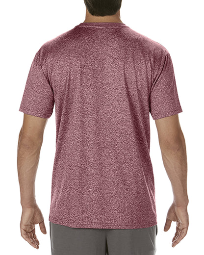 Unisex Performance��  Core T-Shirt - Heather Sport Dark Maroon