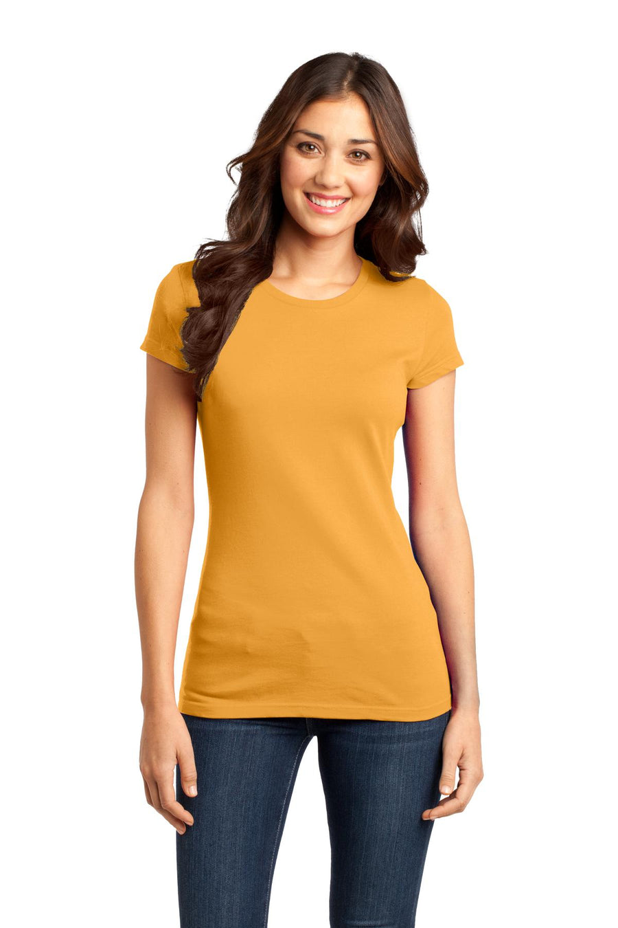 Women's Fitted Very Important Tee - Gold
