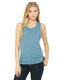 Bella + Canvas B8803 - Women's Flowy Scoop Muscle Tank - Denim Slub