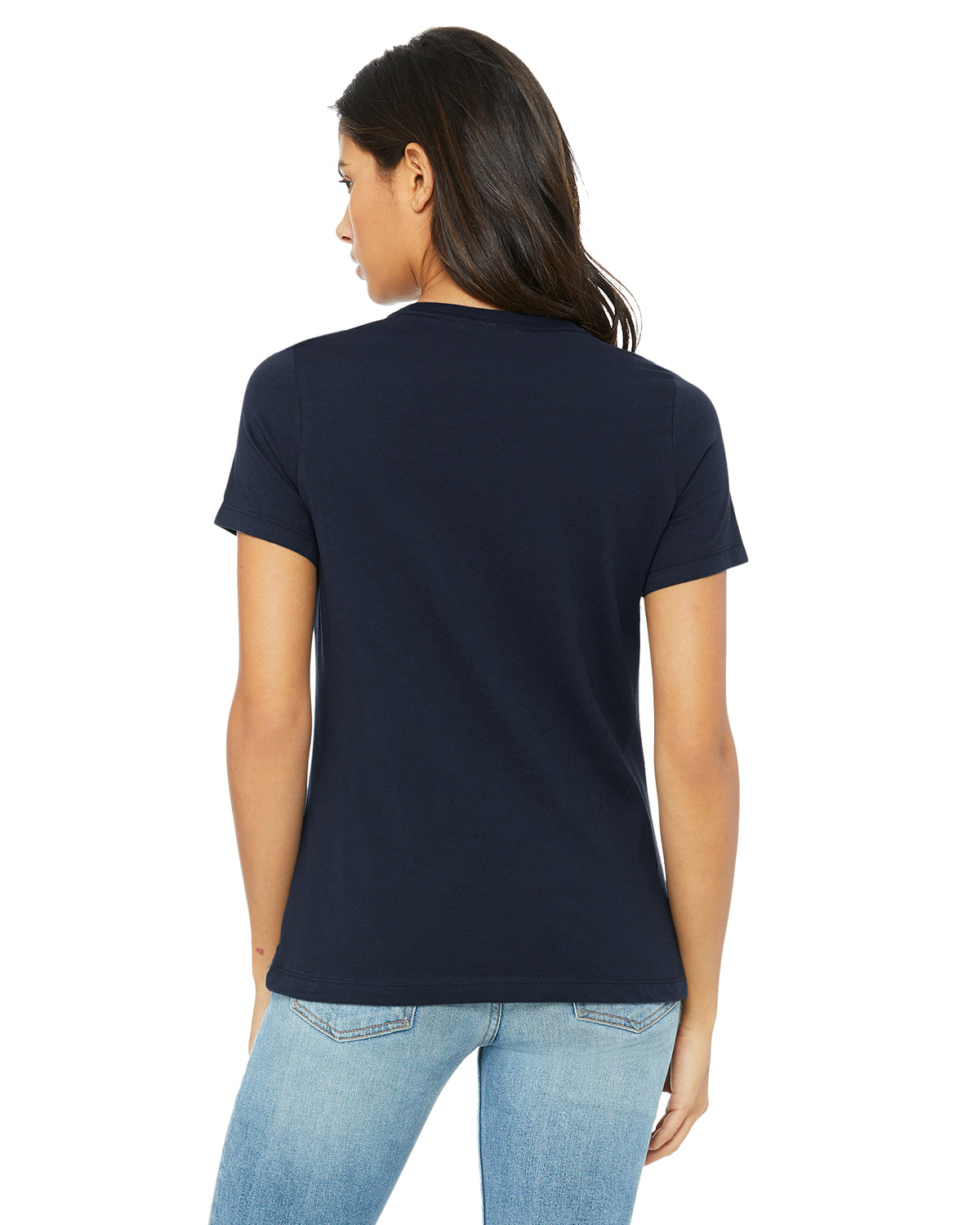 Women's Relaxed Jersey Short-Sleeve T-Shirt - Navy
