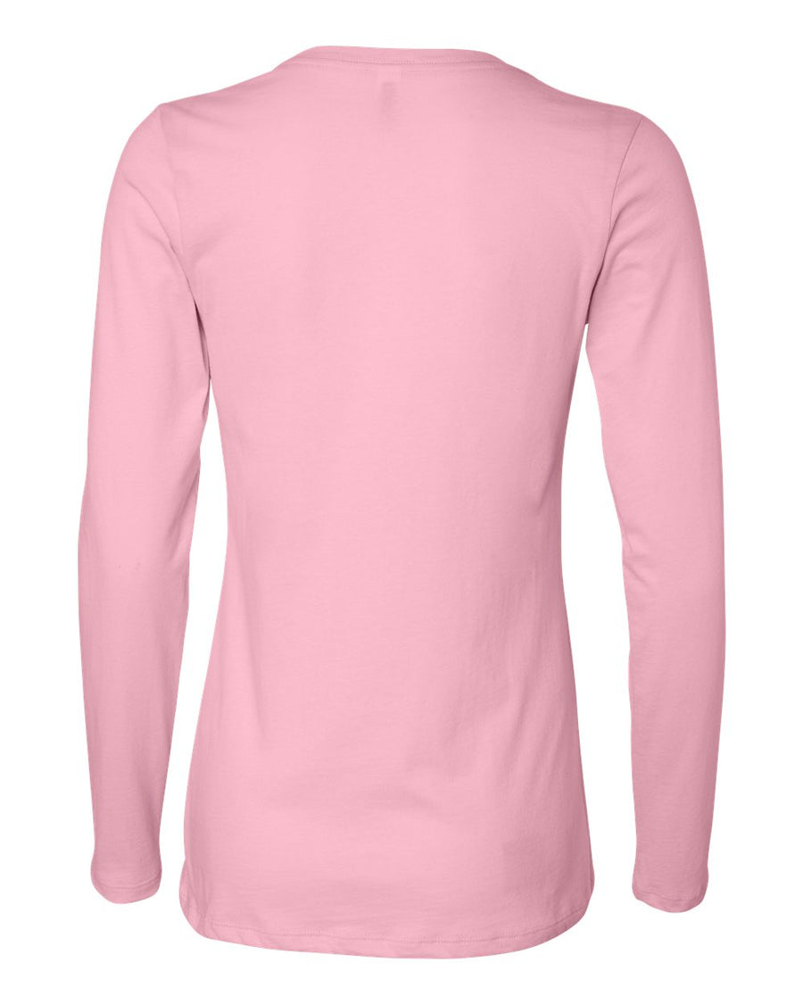 Women's Relaxed Jersey Long-Sleeve T-Shirt - Pink