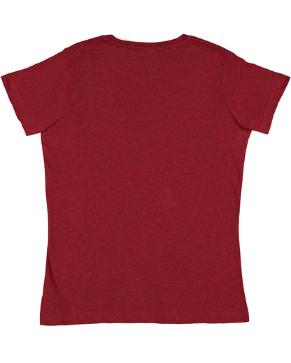 Women's Fine Jersey T-Shirt - Cardinal Blackout
