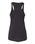 BELLA + CANVAS 8430 Black Heather Triblend — back