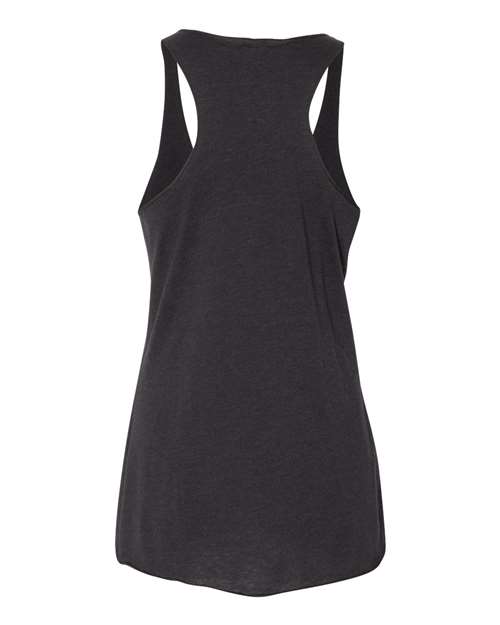 BELLA + CANVAS 8430 Black Heather Triblend — back