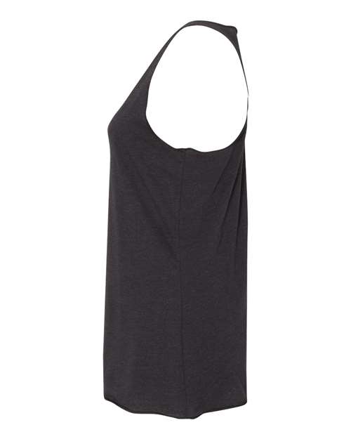 BELLA + CANVAS 8430 Black Heather Triblend — direct side