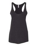 BELLA + CANVAS 8430 Black Heather Triblend — front