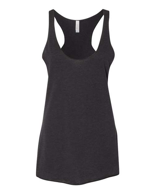 BELLA + CANVAS 8430 Black Heather Triblend — front