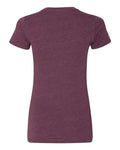BELLA + CANVAS 6004 Heather Maroon — back