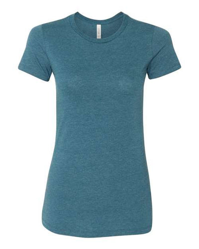 BELLA + CANVAS 6004 Heather Deep Teal — front