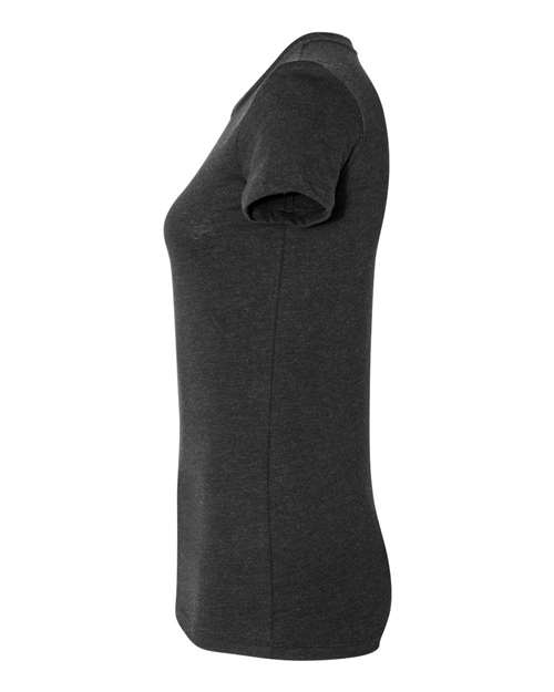 BELLA + CANVAS 6004 Black Heather — direct side