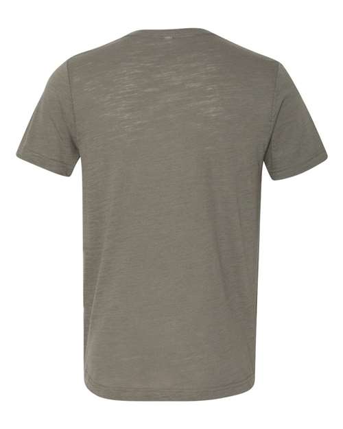 BELLA + CANVAS 3650 Olive Slub — back
