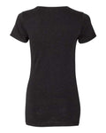BELLA + CANVAS 8413 Black Heather Triblend — back