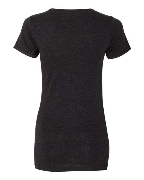 BELLA + CANVAS 8413 Black Heather Triblend — back