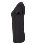 BELLA + CANVAS 8413 Black Heather Triblend — direct side