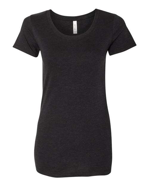 BELLA + CANVAS 8413 Black Heather Triblend — front