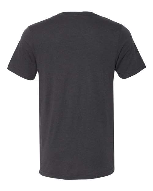 BELLA + CANVAS 3415 Solid Dark Grey Triblend — back