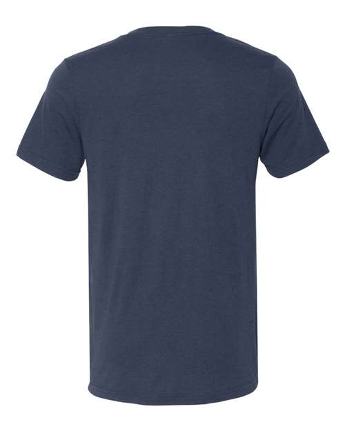 BELLA + CANVAS 3415 Solid Navy Triblend — back