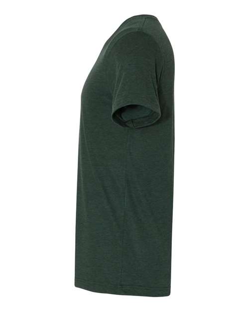 BELLA + CANVAS 3415 Emerald Triblend — direct side