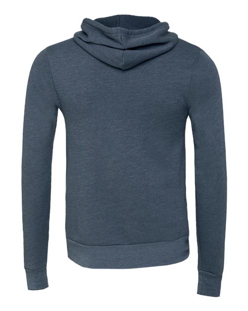 BELLA + CANVAS 3719 Heather Navy — back