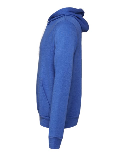 BELLA + CANVAS 3719 Heather True Royal — direct side