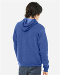 BELLA + CANVAS 3719 Heather True Royal — on model back