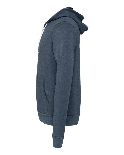 BELLA + CANVAS 3739 Heather Navy — direct side