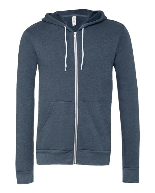 BELLA + CANVAS 3739 Heather Navy — front