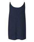 BELLA + CANVAS 8838 Heather Navy — back