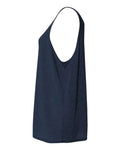 BELLA + CANVAS 8838 Heather Navy — direct side