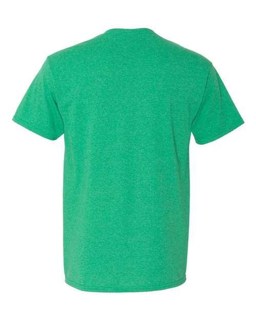JERZEES 29MR Irish Green Heather — back