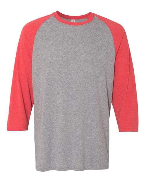 JERZEES 601RR Oxford/ Fiery Red Heather — front