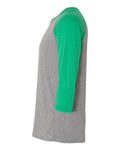 JERZEES 601RR Oxford/ Irish Green Heather — direct side