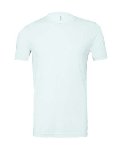 BELLA + CANVAS 3413 Ice Blue Triblend — front