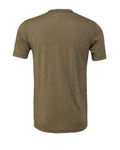 BELLA + CANVAS 3413 Olive Triblend — back