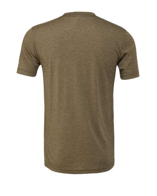 BELLA + CANVAS 3413 Olive Triblend — back