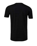 BELLA + CANVAS 3413 Black Heather Triblend — back