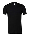 BELLA + CANVAS 3413 Black Heather Triblend — front