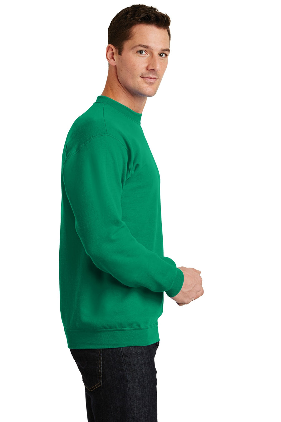 Unisex Core Fleece Crewneck Sweatshirt - Kelly