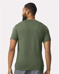 Gildan 42000 Military Green — on model back