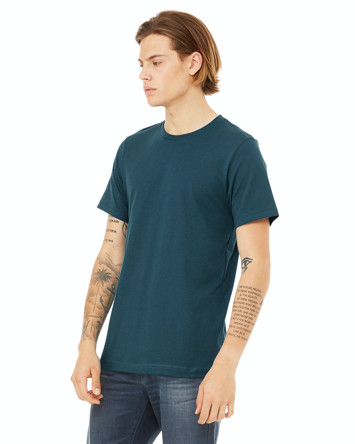 Unisex Jersey T-Shirt - Deep Teal